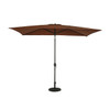 Island Umbrella Rectangle Umbrella Coffee NU6860