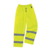 Ergodyne 4XL Class E Thermal Pants, Lime 8925
