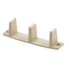 Prime-Line 1-1/8 In. Tan Closet Door Floor Guide (2 Count) N 7527