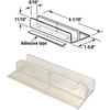 Prime-Line Closet Finger Door Pull Bottom Sliding Shower Door Guide M 6067