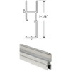 Prime-Line 1-1/4 In. x 72 In. Mill Triple Track Bottom Window Frame Pack of 6