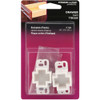 Prime-Line Nylon White Track Socket (2-Pack) R 7261 216798