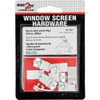 Prime-Line 1-2 In. W. x 5-16 In. H. x 1 In. L. Storm Door Panel Clip (8 Count) PL7947 267376
