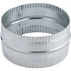 Lambro 8 In. Galvanized Steel Flexible Duct Connector Lambro 8 In. Galvanized Steel Flexible Duct Connector