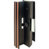 Prime-Line Black Surface Mounted Clamp Sliding Patio Door Handle Set C 1006 200126