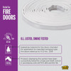 M-D Building Products 20 Ft. White Silicone Gasket Seal for Doors and Windows 68676 100661