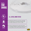 M-D Building Products 20 Ft. White Silicone Gasket Seal for Doors and Windows 68676 100661