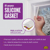 M-D Building Products 20 Ft. White Silicone Gasket Seal for Doors and Windows 68676 100661