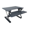Victor Technology Standing Desk Converter,31 in W,Gray DCX710G