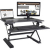 Victor Technology Standing Desk Converter,31 in W,Gray DCX710G
