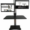 Standing Desk Electric Triple Monitor Standing Desk, 23" D X 28" W X  DC475