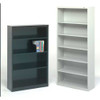 Tennsco 3-Shelf Stationary Bookcase, 40"x34-1-2" Champ-Putty B-42CP