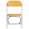 Flash Furniture Kids Folding Chair,Yellow Y-KID-YL-GG