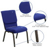 Flash Furniture Fabric Church Chair,Blue XU-CH-60096-NVY-GG