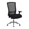 Hercules Office Chair, Black Back, 28-1/2 in W 25" L 47-1/2" H