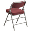 Flash Furniture Burgundy Fabric Folding Chair,PK4 4-AW-MC320AF-BG-GG