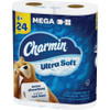 Charmin Ultra Soft Toilet Paper (6 Mega Rolls) 30772165645 Pack of 4 603200