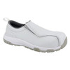 Women's Composite Toe Loafer Shoe, White, 9, W, Nautilus 1652