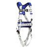 ExoFit(TM) X100 Fall Protection Harness, XL, 420 lb, Quick-Connect Chest/ Tongue Leg Straps