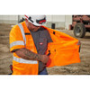 Class 3 High Visibility Orange Safety Vest - 2X-Large-3X-Large  48-73-5147