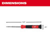 Milwaukee Tool 14-IN-1 PRECISION MULTI-BIT SCREW-NUT DR 48-22-2933