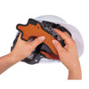 Ergodyne Orange Hard Hat Replacement Sweatba,PK3 8984