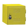 Box Locker, 12 in W, 12 in D, 12 in H, (1) Tier, (1) Wide, Yellow