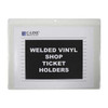 C-Line Products 12" x 9" Vinyl Welded Shop Ticket Holders, 50/BX 80129