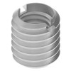 Thin Wall Self Locking Thread Insert, M8-1.25 Int Thrd Sz, Steel, 5 PK