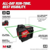 Milwaukee Tool M12 Green 360-Degree Single Plane Laser (Tool Only) 3631-20