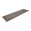 Entrance Runner, Polypropylene, 3/8 in Thick, Gray, 3 ft W x 12 ft L