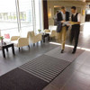 Notrax Entrance Runner, Polypropylene, 3/8 in Thick, Gray, 3 ft W x 12 ft L 137S0312GY