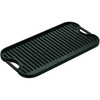 Lodge 10.5 In. x 20 In. Cast Iron Griddle Grill with Handles LPGI3