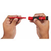 Milwaukee Tool Multi-Bit Screwdriver,6 3-4 in L,Plastic 48-22-2217
