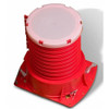 3m Firestop Pipe Cast-In Device,2.5"H,3 hr 3PCID