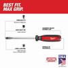 5-16 in. x 6 in. Slotted Cushion Grip Demolition Screwdriver (Made in USA)  MT208