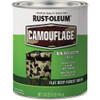 Rust-Oleum 1 Qt. Camouflage Brush Paint, Deep Forest Green 379560 780805