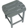 Outdoor Expressions Gray HDPE Side Table EY8002LG 882782