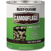 Rust-Oleum 1 Qt. Camouflage Brush Paint, Earth Brown 379559 780585