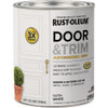 Rust-Oleum Stops Rust 1 Qt. Satin White Door and Trim Paint 369384 780056