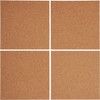 U Brands 12 In. x 12 In. Cork Tile Board (4-Pack) 269U04-12
