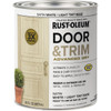 Rust-Oleum Stops Rust 1 Qt. Satin White-Light Tint Base Door and Trim Paint 369389 793917