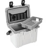 Pelican Elite 14 Qt. Cooler, White & Gray 14Q-1-WHTGRY 860875
