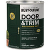 Rust-Oleum Stops Rust 1 Qt. Satin Vermont Green Door and Trim Paint 376514 786286