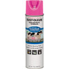Rust-Oleum Industrial Choice 17 Oz. Fluorescent Pink Livestock Marking Paint