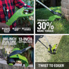 Greenworks 24V 13 In. String Trimmer with 4.0 Ah Battery & Charger 2131602 737958