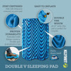 Klymit Double V Blue Sleeping Pad 06DVBL02E 722662 Klymit Double V Blue Sleeping Pad 06DVBL02E 722662