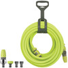 Flexzilla 1-2 In. Dia. x 50 Ft. L. Heavy Duty Garden Hose with Quick Connect HFZG12050QN 737392