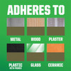 Rust-Oleum 1 Qt. Camouflage Brush Paint, Army Green 379561 782767