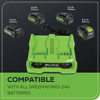 Greenworks 24V 4A Dual Port Charger 2961702 736597